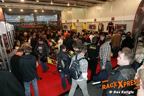 Wildkart-Deutschland zorgt voor overvolle stand tijdens kartbeurs